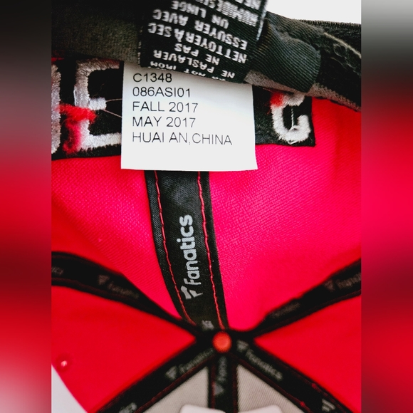 Fanatics StretchFit New Jersey Size M/L Red Devils Core Primary Logo Flex Cap - Picture 14 of 16